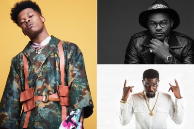 Nasty C, Falz and Sarkodie.