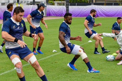 Springboks training (file photo).