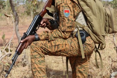 Burkina Faso military.