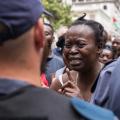 Chaos in Cape Town As Refugees Evicted From City Centre Protest