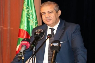 Algerian President Abdelmadjid Tebboune.