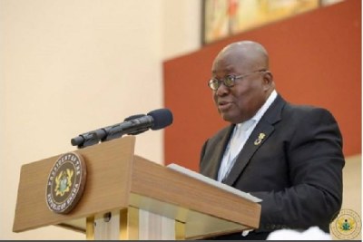 President Nana Addo Akufo-Addo (file photo).