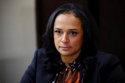 Isabel Dos Santos (file photo).