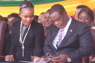 Good old times ... Marry Chiwenga and Vice President Constantino Chiwenga (file photo).