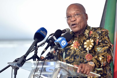Former president Jacob Zuma (file photo).