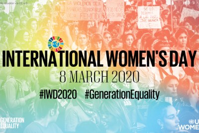 UN Women image for International Women's Day in 2020.
