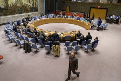 The UN Security Council meeting on Libya in November 2019. But it has been largely silent on Libya for several months.