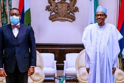 Africa Development Bank (AfDB) President Akinwumi Adesina made a surprise visit to the State House, Abuja, on Tuesday, June 2nd. At their meeting, the Nigerian president said, 