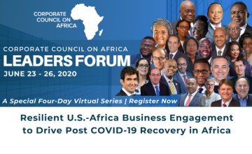CCA Leaders Forum 2020 - Post COVID-19 Recovery Strategies