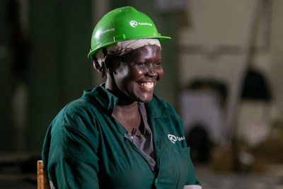 Young Africa Works Uganda Akiding Elizabeth Oumo Welder Tukole Program Innovation Village