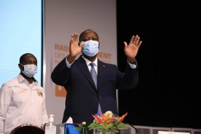 Cote d'Ivoire president Alassane Ouattara