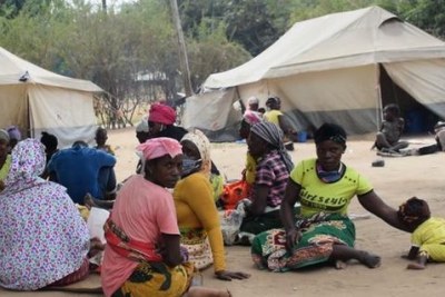 Violence in Cabo Delgado has forced hundreds of people to flee their homes.