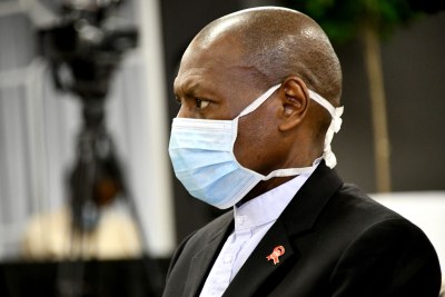 South African Health Minister Zweli Mkhize (file photo).