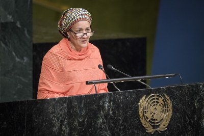 UN Deputy Secretary-General Amina Mohammed (file photo).