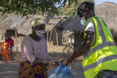 Displaced people from Cabo Delgado (file photo).