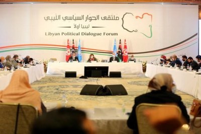 Inter-Libyan dialogue forum organized by the UN (file photo).