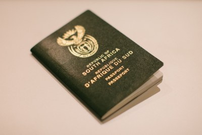 South African passport.