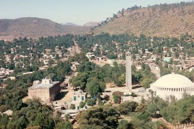 The city of Axum.