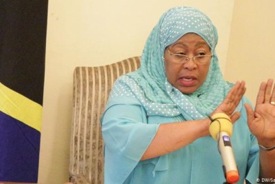 President Samia Suluhu Hassan (file photo)
