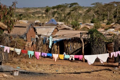 The Shimelba refugee camp in the Tigray region of Ethiopia (file).