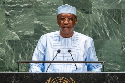 Former president Idriss Deby Itno.