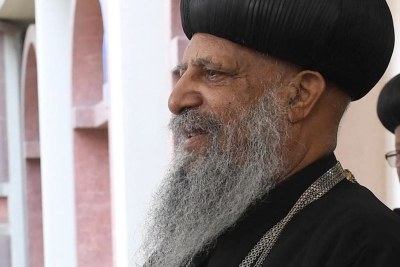 Abune Mathias I, Patriarch of the Ethiopian Orthodox Tewahedo Church.