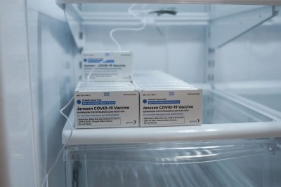 Doses of the Johnson and Johnson vaccine manufactured by Janssen (file photo).