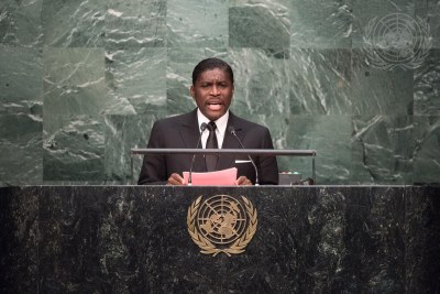 Teodoro Nguema Obiang Mangue, Vice-President of Equatorial Guinea.
