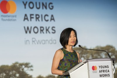 Reeta Roy, Mastercard Foundation CEO and President - Mastercard Foundation Strategy Launch Young Africa Works in Rwanda Thursday, March 22nd, 2018