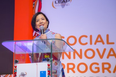 Reeta Roy, President and CEO of the Mastercard Foundation
