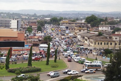 Traffic in Accra, Ghana (file photo).