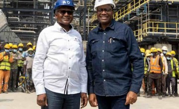 AfDB Chief  Visits Dangote Oil Refinery and Petrochemical Complex