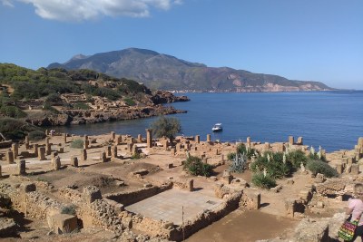 The iconic ruins of Tipasa in Algeria.