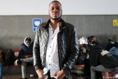 Many African students say they have spent days getting to Ukrainian borders (file photo).