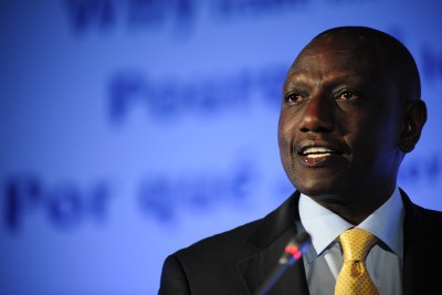Deputy President William Ruto (file photo).