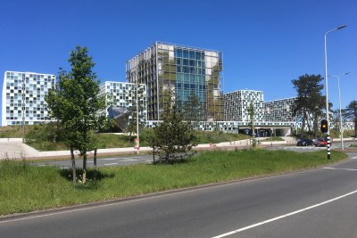 The International Criminal Court (ICC) building.