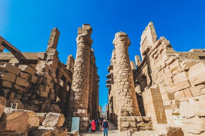 Tourists at Luxor in Egypt (file photo).