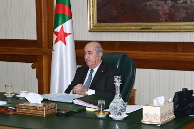 President Abdelmadjid Tebboune.