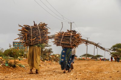 Internally displaced people in Somalia (file photo).