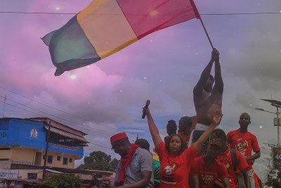 Opposition Manifestaions in Conakry 2019 (file photo).