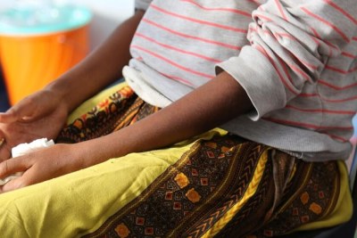 Mahlet, a 17-year-old rape survivor from Ethiopia’s northern Tigray region (file photo).