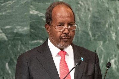 President Hassan Sheikh Mohamud (file photo).