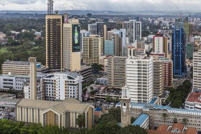 Nairobi city center (file photo).