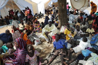 Displaced people  in South Kordofan (file photo).