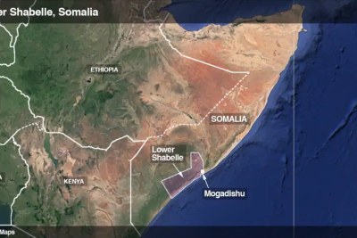 Map of Somalia
