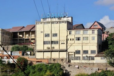 Le siège de la Jirama, l'entreprise publique de distribution d'eau et d'électricité.