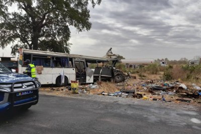 The accident involving two buses led to 40 deaths.