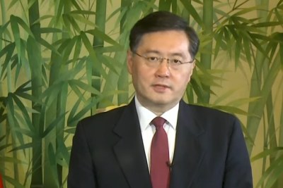 Chinese Foreign Minister Qin Gang.