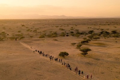 De nombreux migrants traversent des déserts pour atteindre leur destination (photo d’archives).