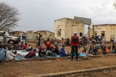 UNHCR has set up a transit centre in Renk in South Sudan for people fleeing violence in Sudan.